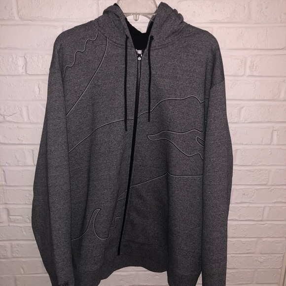 lacoste zip hoodie black